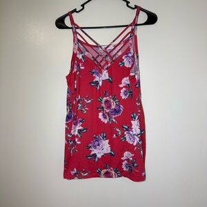 Eye Candy Red Floral Camisole
